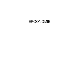 Cours d`ergonomie (L.Delcors)