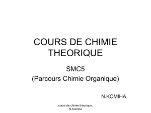 Chimie Théorique
