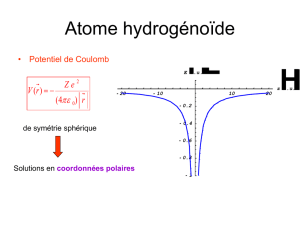Atome hydrogénoïde