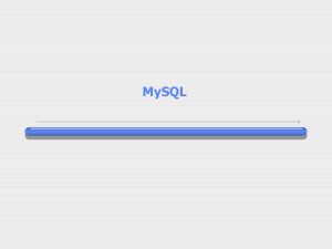 MySQL - Ecoles de l`IN2P3