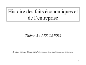 les crises - Oeconomia.net