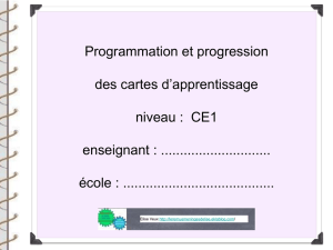 programmation nombres calculs ce1