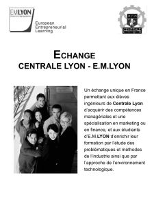 Plaquette_Etudiants_2002 - Programme d`échange EMLYON