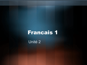 Francais 1 - WordPress.com