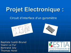 Projet Electronique