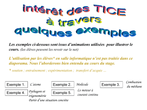 exemple d`animation