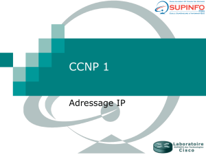 CCNP Module 1