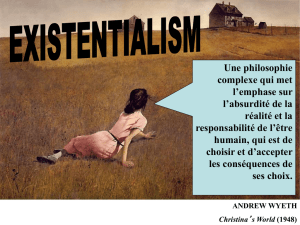 Existentialisme Powerpoint