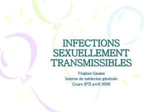 infections sexuellement transmissibles