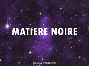 Qu`est-ce que la matière noire?