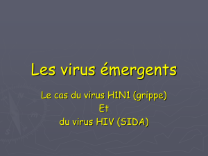 DMC Les virus emergents