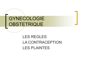 Gyneco obstetrique