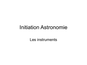 Initiation Astronomie