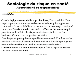 Sociologie culture risque (2) janv 2013