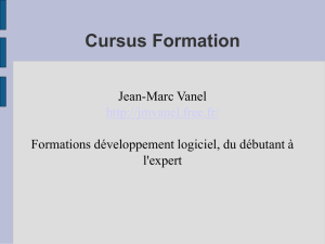 Dépendances entre modules - Jean- Marc Vanel