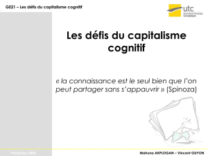 GE21 – Les défis du capitalisme cognitif