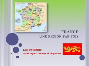FRANCE Une region par fois
