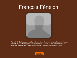François Fénelon Powerpoint