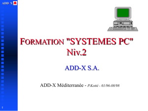 Formation systèmes PC