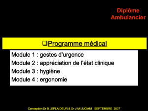 Programme médical