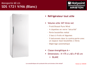 SDS 1721 V/HA (Blanc)