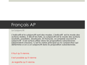 Français AP