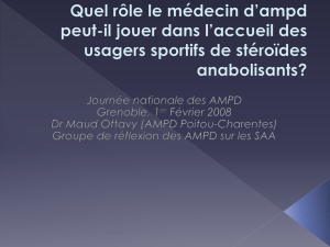 effets des steroides androgenes anabolisants
