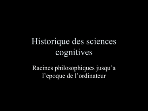 Racines philosophiques: Locke, Hume, Descartes, Wittgenstein