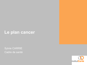 Le_plan_cancer - Ifsi saint joseph