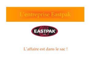 L`entreprise Eastpack