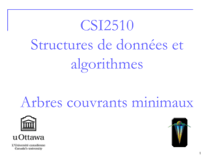 CSI2510 Structures de données et algorithmes Automne 2009