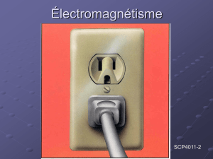 L`électromagnétisme