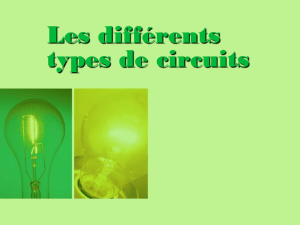 Les différent types de circuits