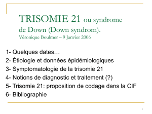 trisomie 21