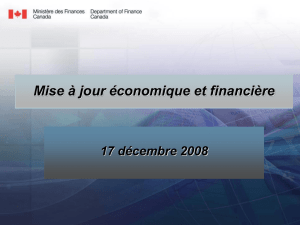 PIB nominal (G$) - Ministère des Finances Canada