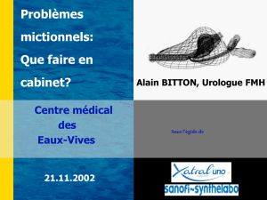 Diagnostic [PPS] - Dr Alain Bitton: Urologue et Andrologue