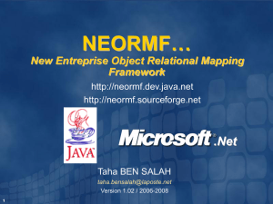 NEORMF - Java.net