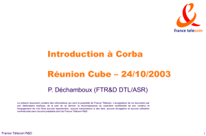 Introduction à Corba