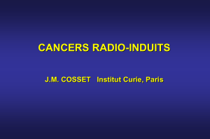 Cancers radio