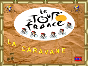 la réclame dans le Tour de France