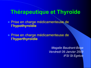 La Thyroïde