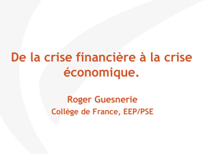 Présentation PowerPoint - Paris School of Economics