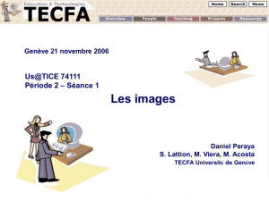 Diapositive 1 - Tecfa - Université de Genève