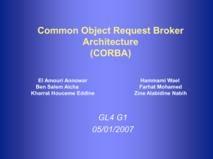 Common Object Request Broker Architecture (CORBA)