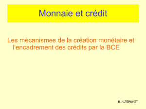 Monnaie credit