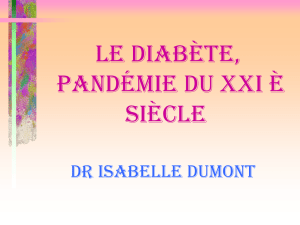 Diabète - Le Pied Diabétique