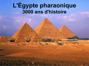L`Égypte pharaonique 3000 ans d`histoire