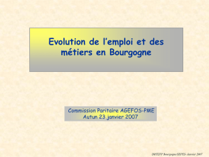 Aucun titre de diapositive - Direccte Bourgogne-Franche