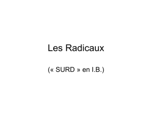 Les Radicaux - hrsbstaff.ednet.ns.ca
