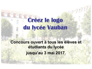 Concours - Lycée Vauban